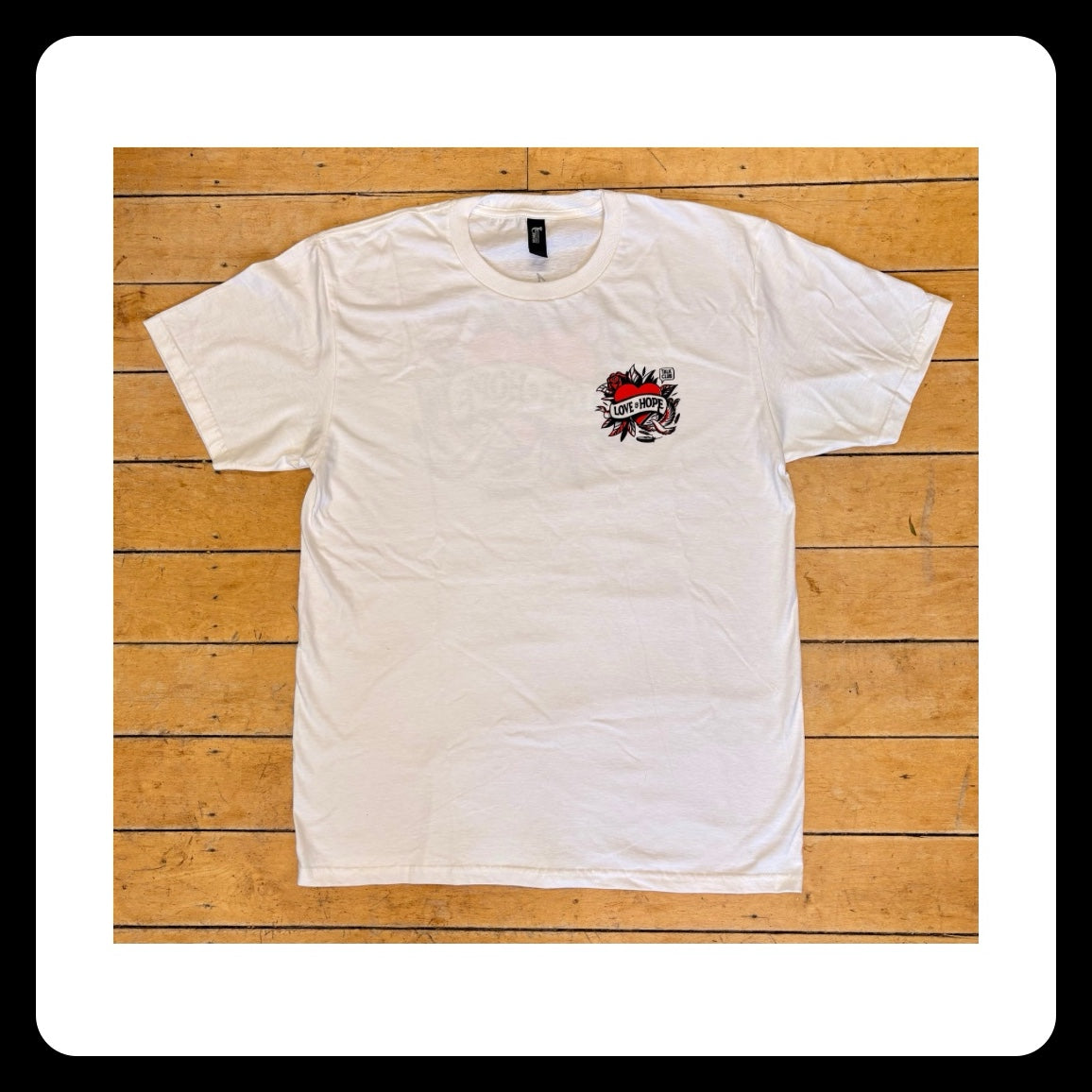 "Love & Hope" Talk Club Tee