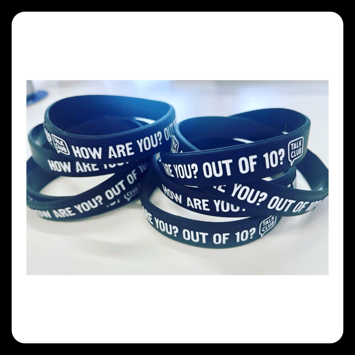Talk Club wristbands