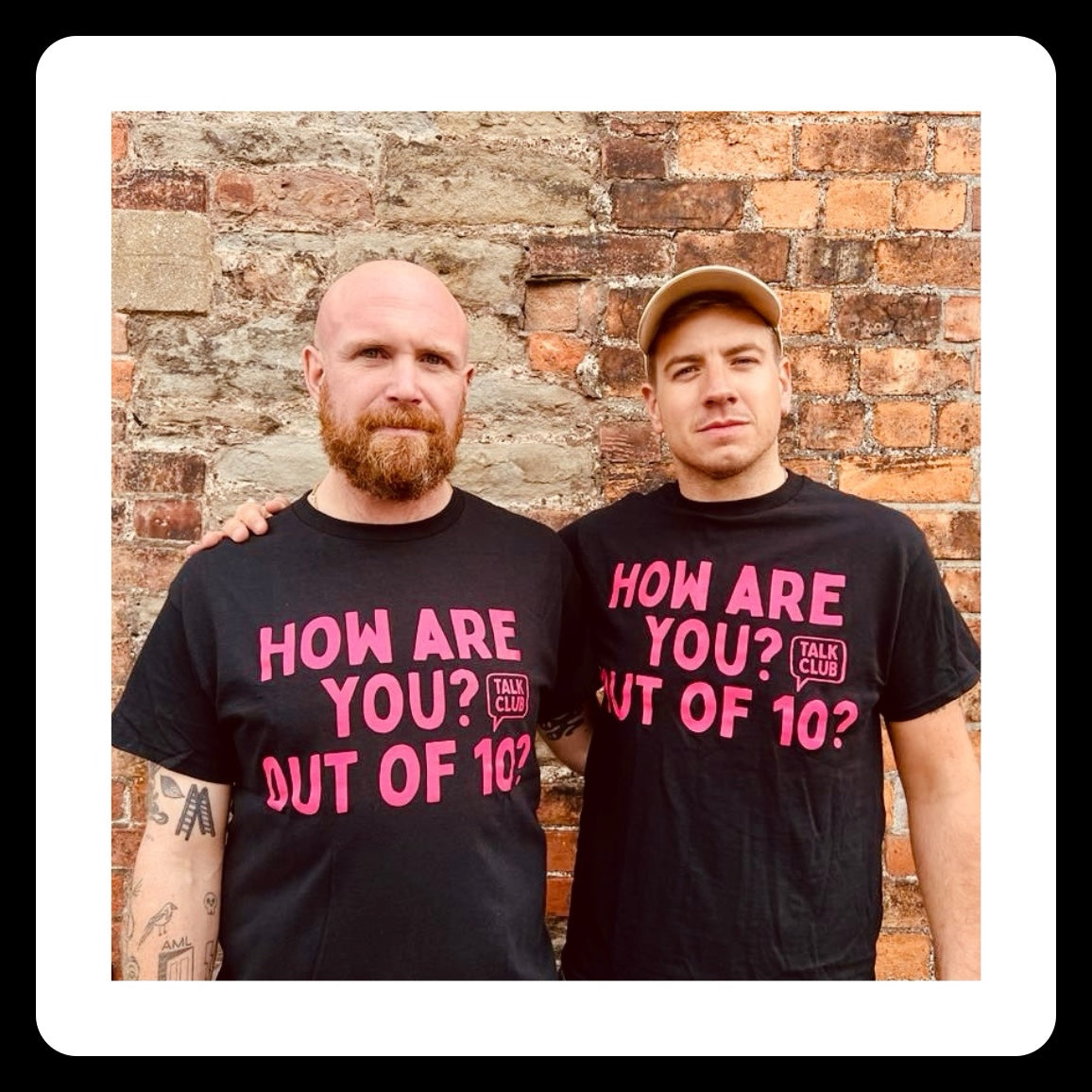 "The Idles" Talk Club Tee - How are you? Out of 10?