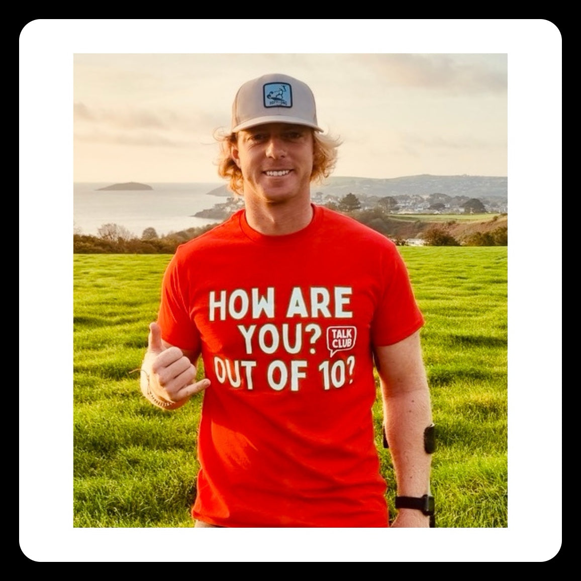"The Welsh Sponge" Talk Club Tee - How are you? Out of 10?
