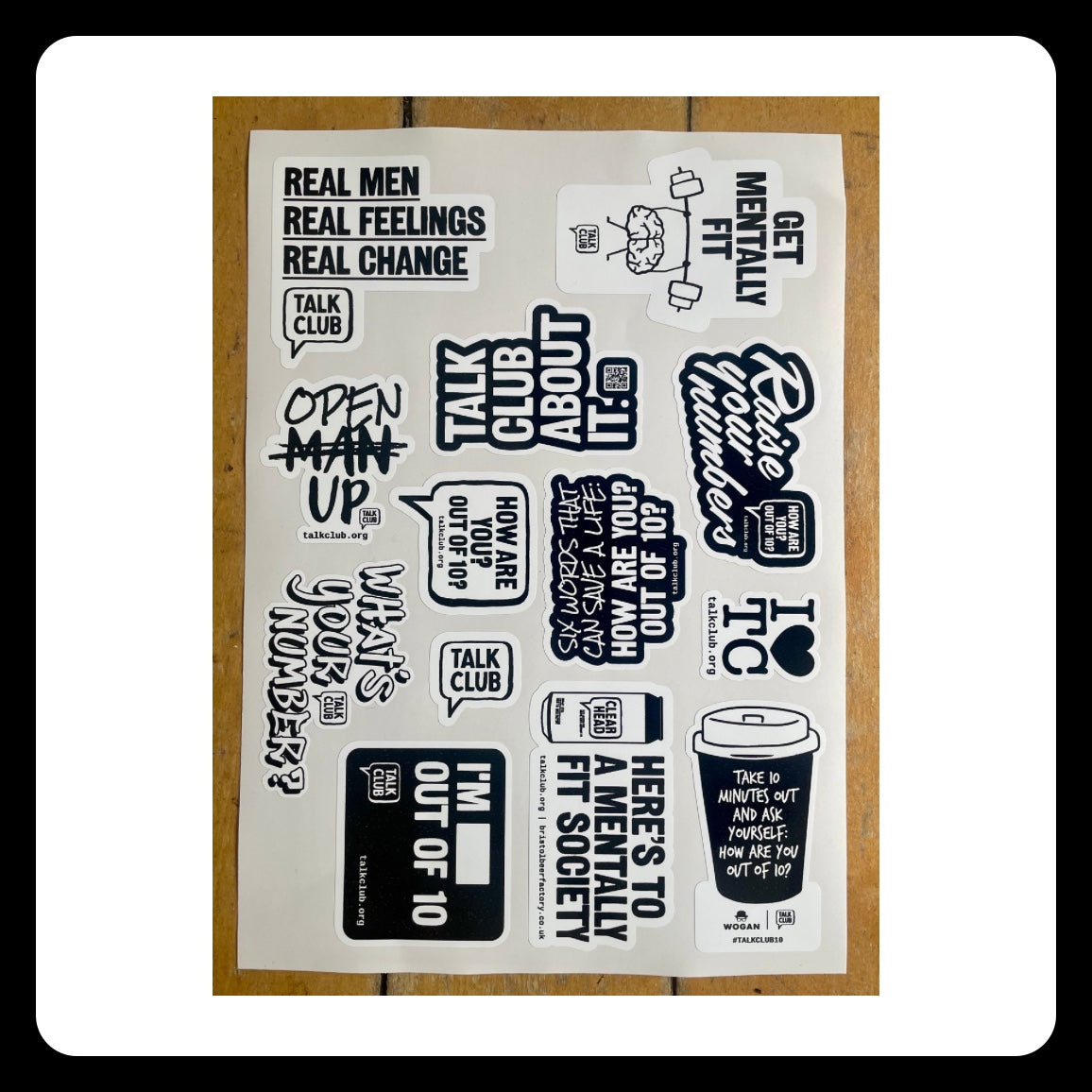 Talk Club Stickers