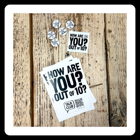 Talk Club Office Pack (Fridge Magnets/Badges/Flyers)