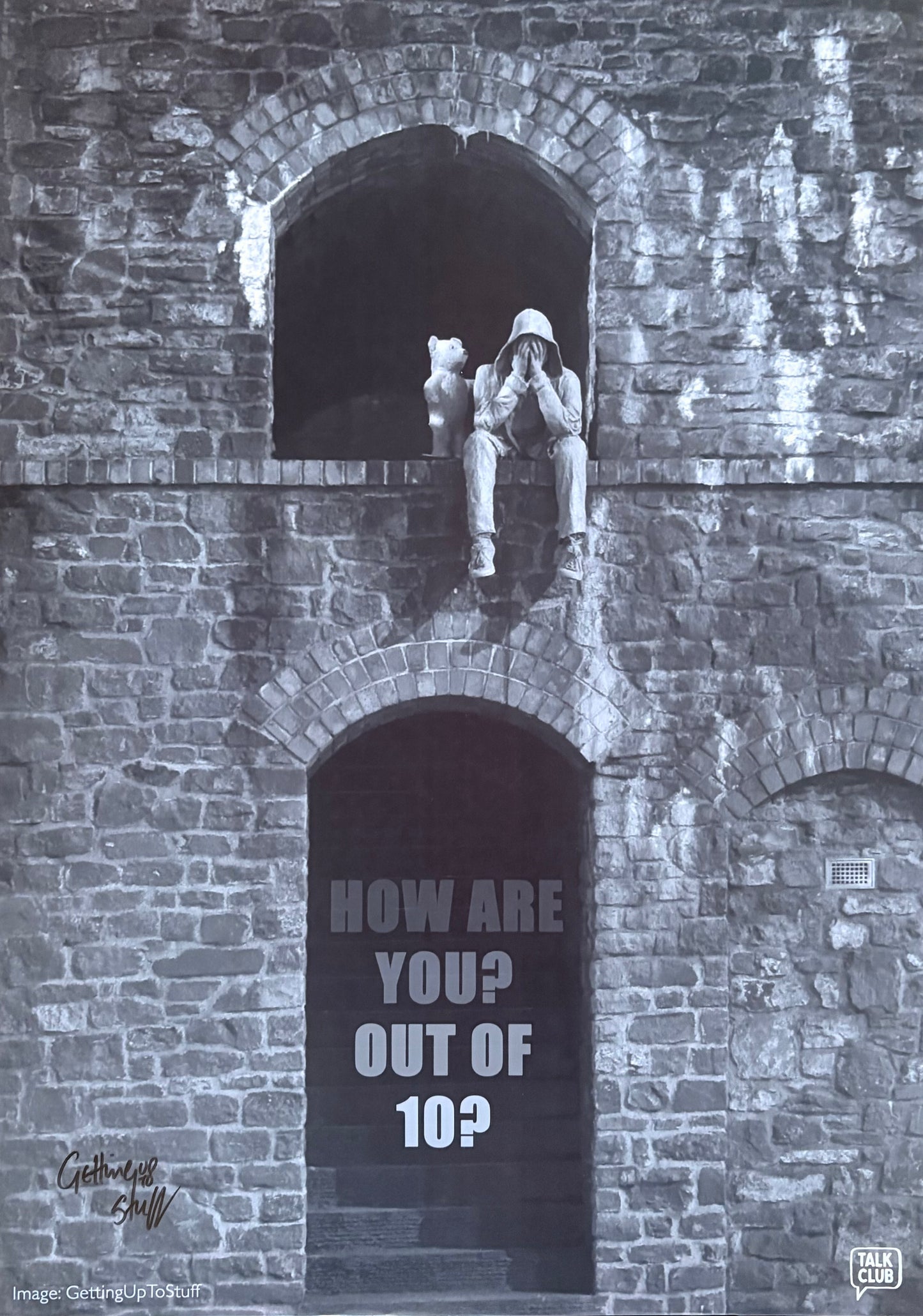 Talk Club X GettingUpToStuff Limited Edition Signed Poster