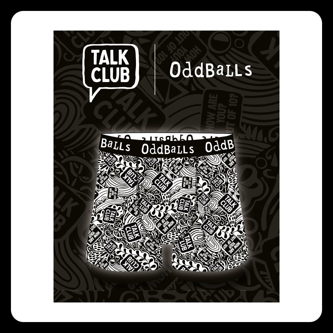 Talk Club x Oddballs Boxer shorts