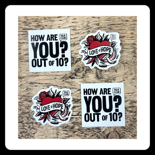 Talk Club Fridge Magnets (4 in each pack)